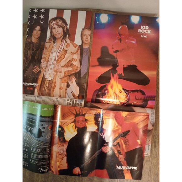 Guitar World Mixed Rock 74 Songs Sheet Music Magazines 1998-2001 Lot 16, Posters - Picture 11 of 12